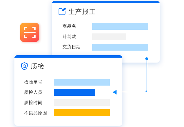 快捷扫码报工